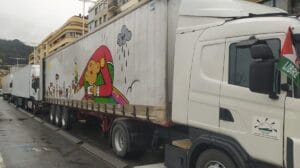 Cuatro tráileres de alimentos viajan de Donostia al Sahara 4 trailerssahara6 Cuatro tráileres de alimentos viajan de Donostia al Sahara