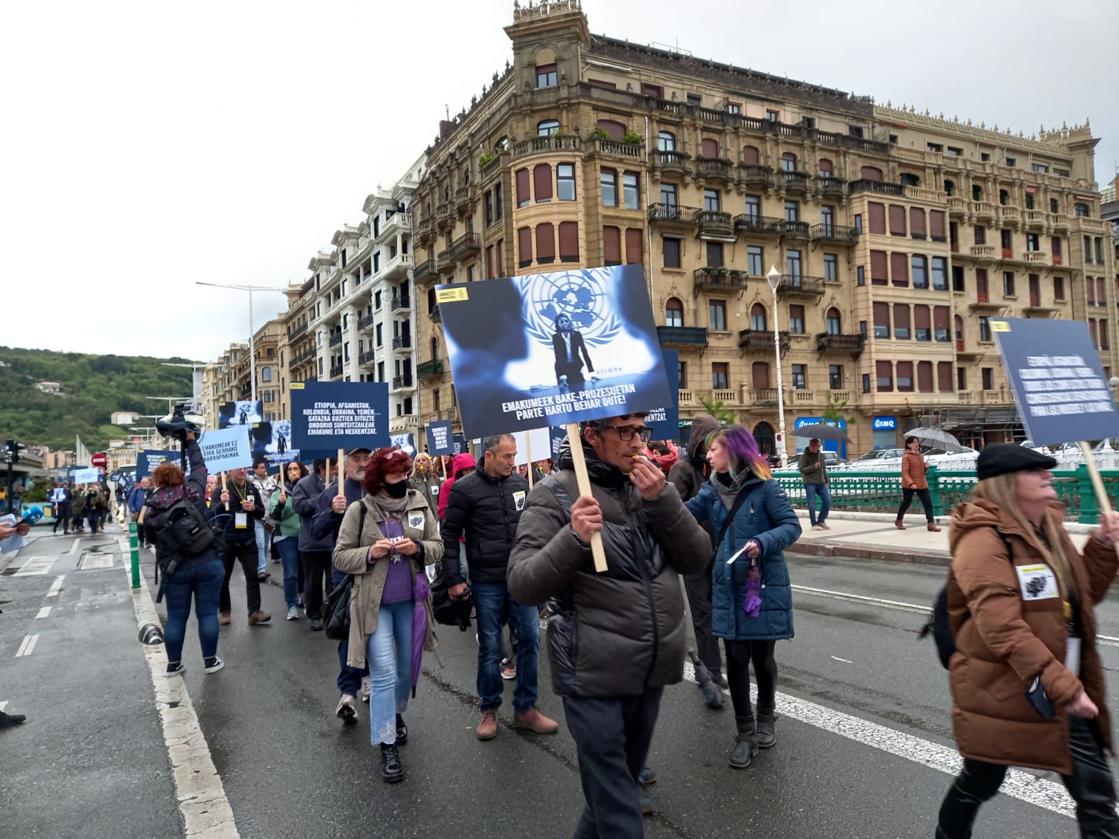 AI3 Amnistía Internacional pide en San Sebastián más protección para las mujeres en las guerras