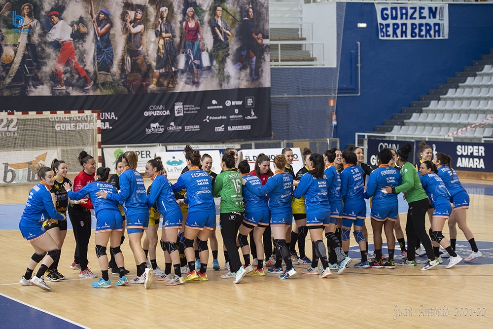 Bera Bera balonmano El Super Amara Bera Bera, favorito para la Copa de la Reina