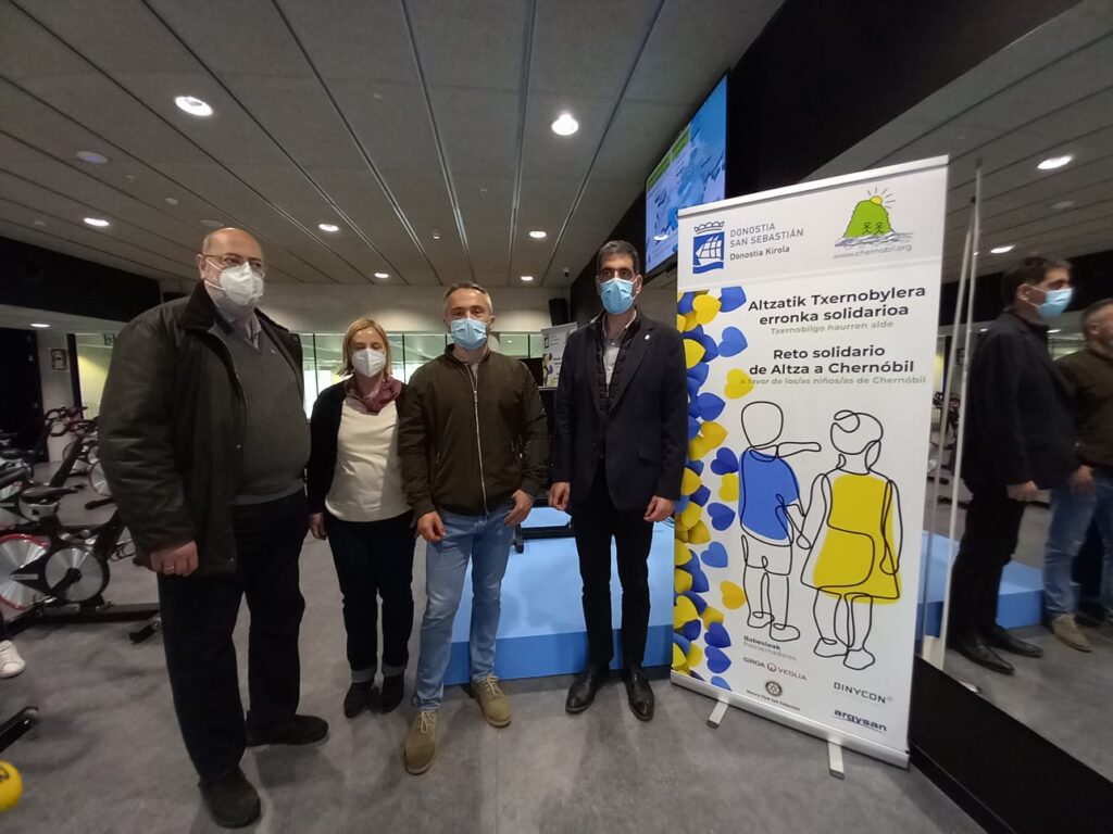 Chernobil reto2 Quince ucranianos llegarán a Gipuzkoa a medianoche con Chernobil Elkartea