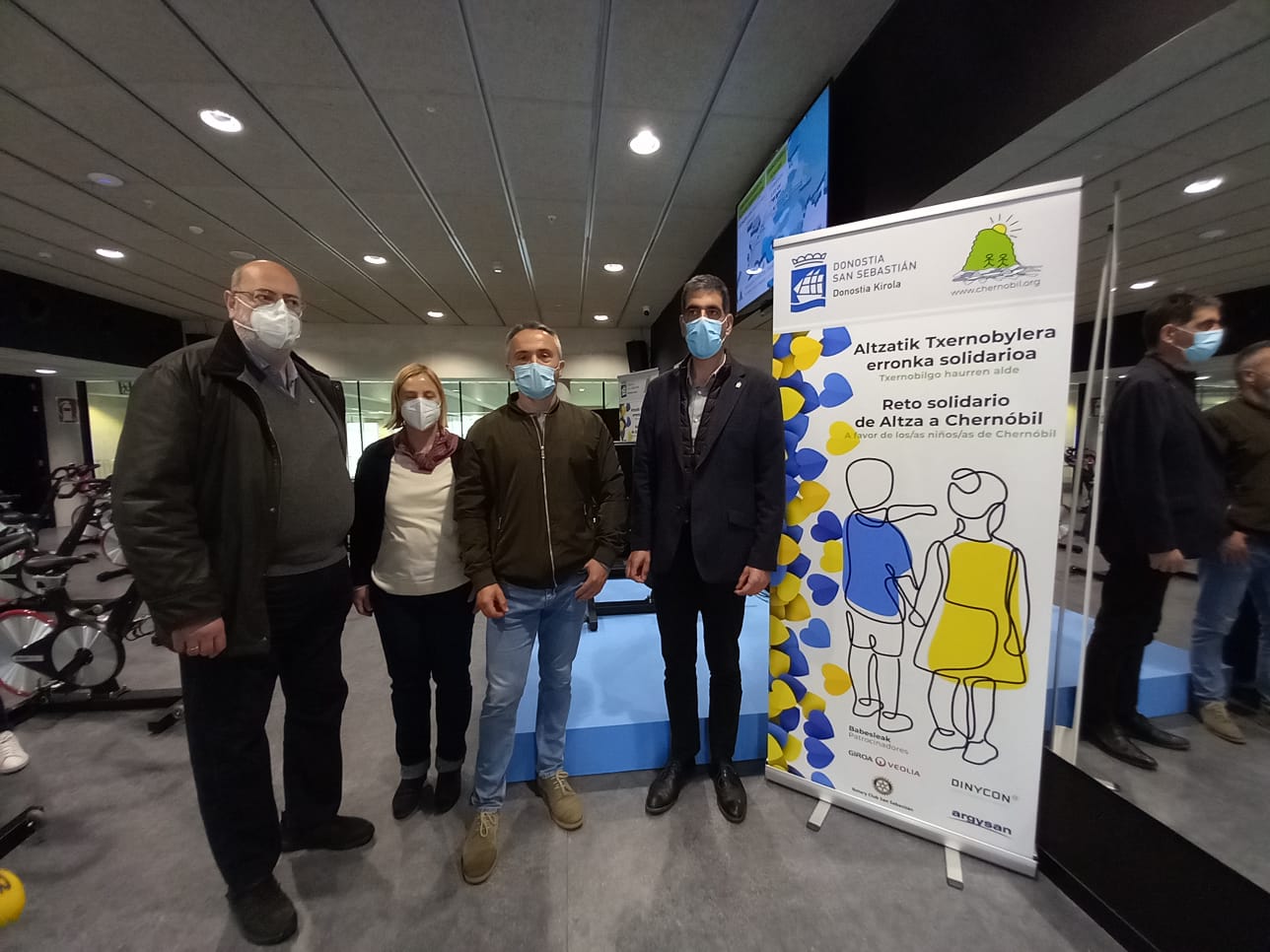 Chernobil reto2 Quince ucranianos llegarán a Gipuzkoa a medianoche con Chernobil Elkartea