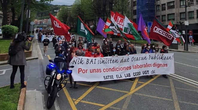 Huelga en Atención Primaria de Osakidetza con la negociación suspendida 1 ELA huelga Huelga en Atención Primaria de Osakidetza con la negociación suspendida