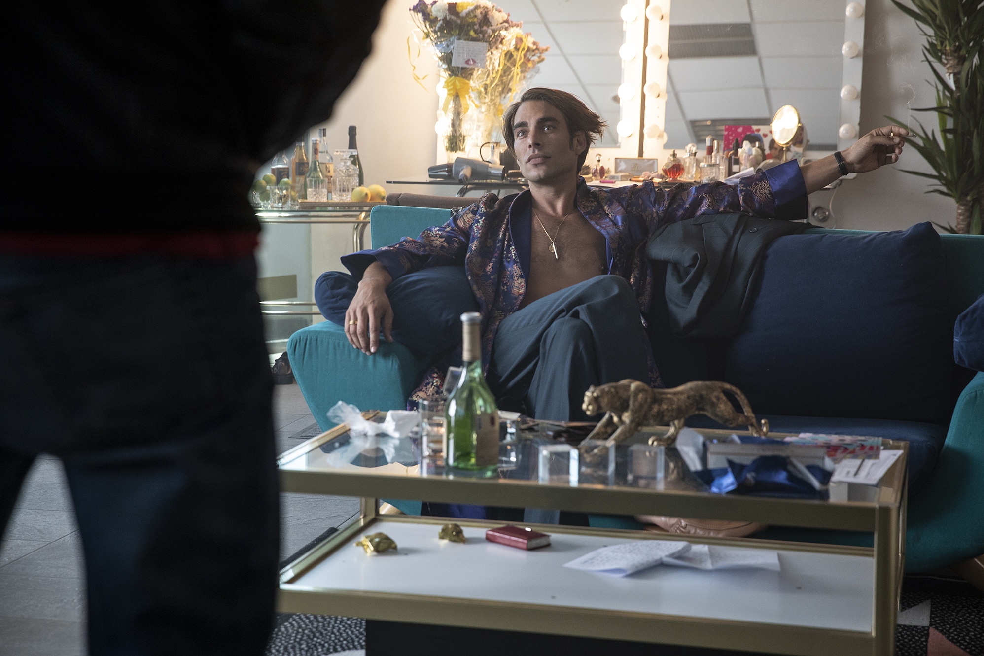 El Inmortal Foto Lisbeth Drogas y políticos corruptos en el estreno de Crossover