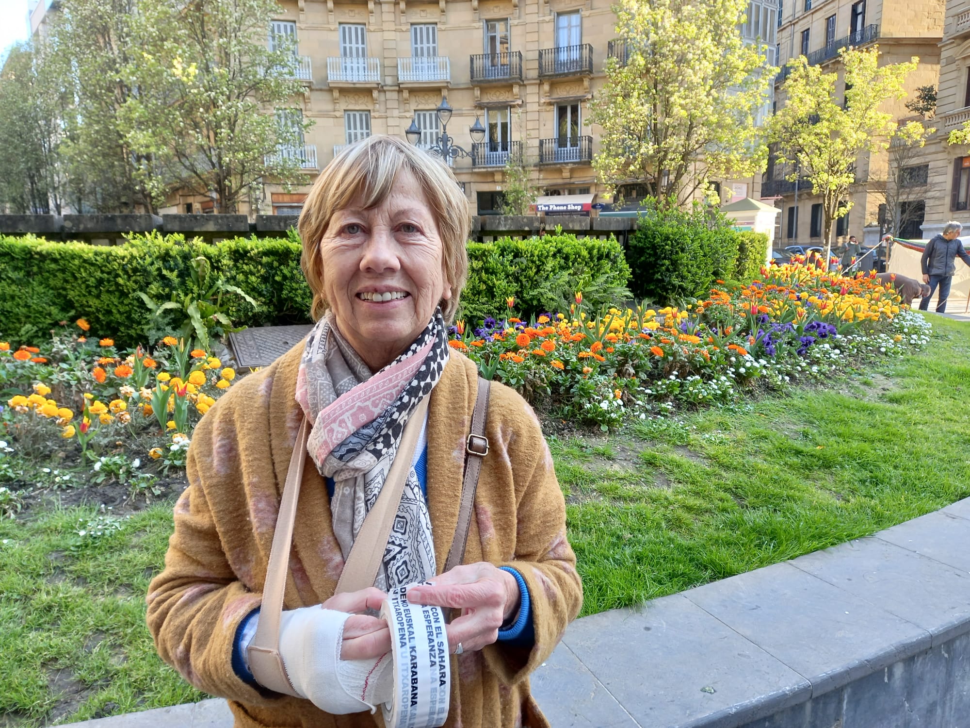 Sahara3 Maite Berzosa, 20 años de activismo gipuzkoano por el pueblo saharaui