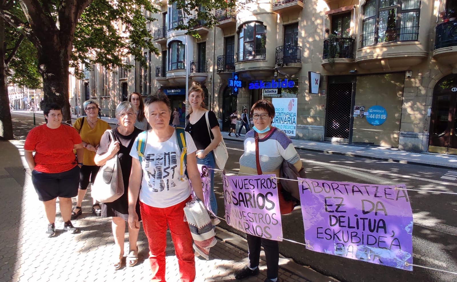 Amarako Talde Feminista Amarako Talde Feminista pide que se impidan las concentraciones antiaborto