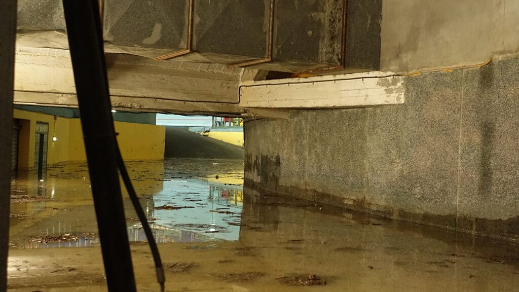 DSC08663 Cerrados el Velódromo y el Miniestadio tras el temporal del domingo