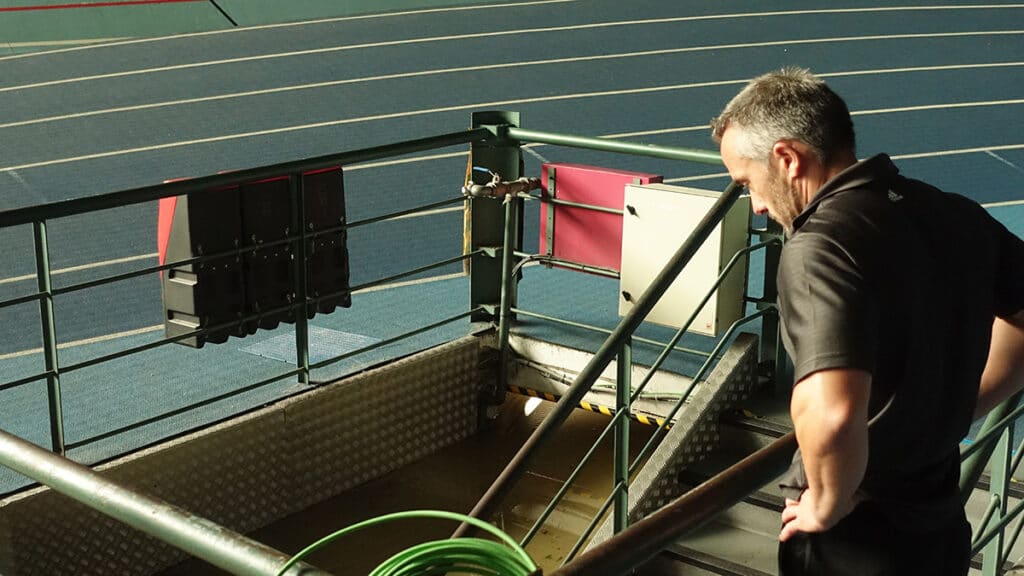 DSC08675 Cerrados el Velódromo y el Miniestadio tras el temporal del domingo