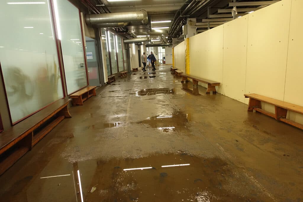 DSC08680 Cerrados el Velódromo y el Miniestadio tras el temporal del domingo