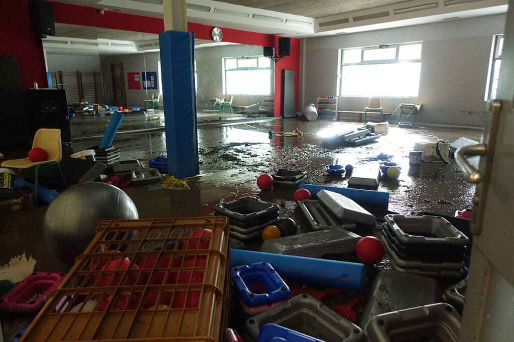 DSC08685 Cerrados el Velódromo y el Miniestadio tras el temporal del domingo