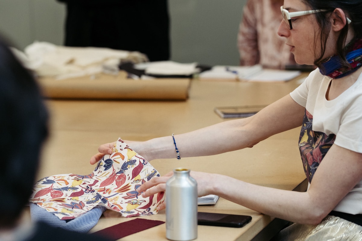 DSCF0314 Kutxa Kultur Moda ultima los detalles para el gran desfile en San Telmo