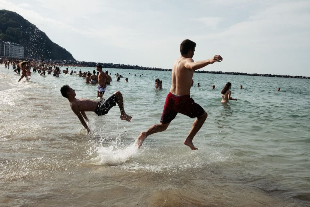 DSCF5183 La Zurriola y el placer surfista