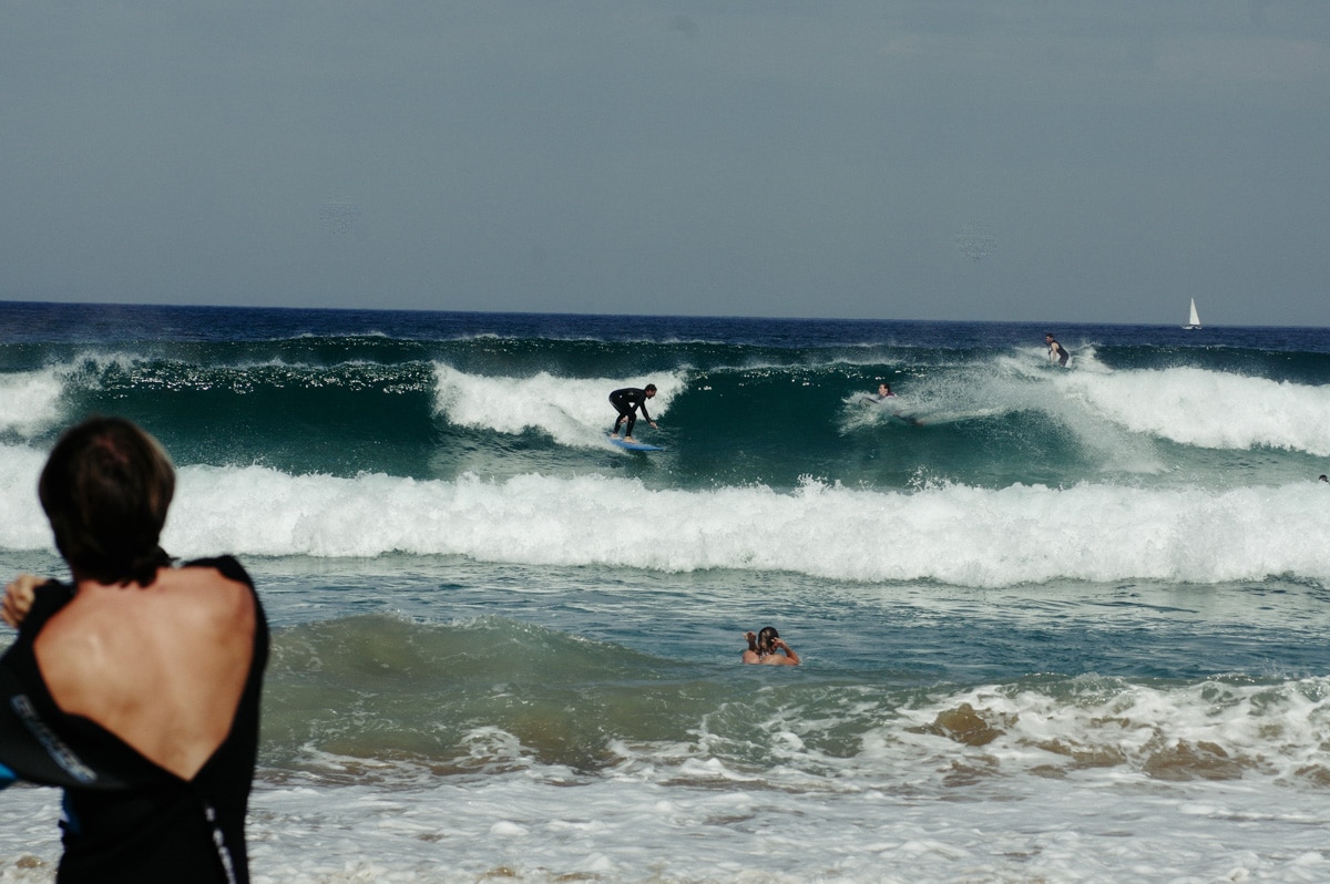 IMG9846 La Zurriola y el placer surfista