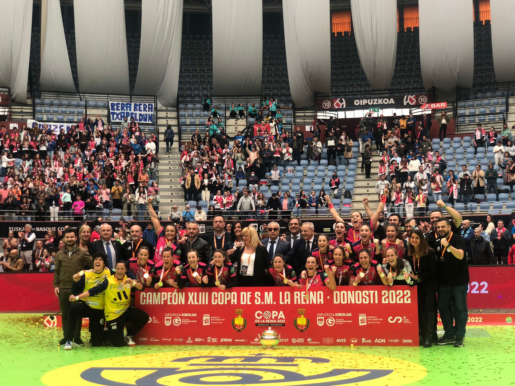 Malaga Campeona Super Amara Bera Bera: "Lo vivido en Illunbe lo recordaremos mucho tiempo"