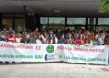 Concentración del viernes 20 de mayo en el Instituto Peñaflorida. Foto: DonostiTik