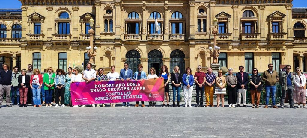 concentracion En prisión el presunto autor de la agresión sexual del domingo en Donostia