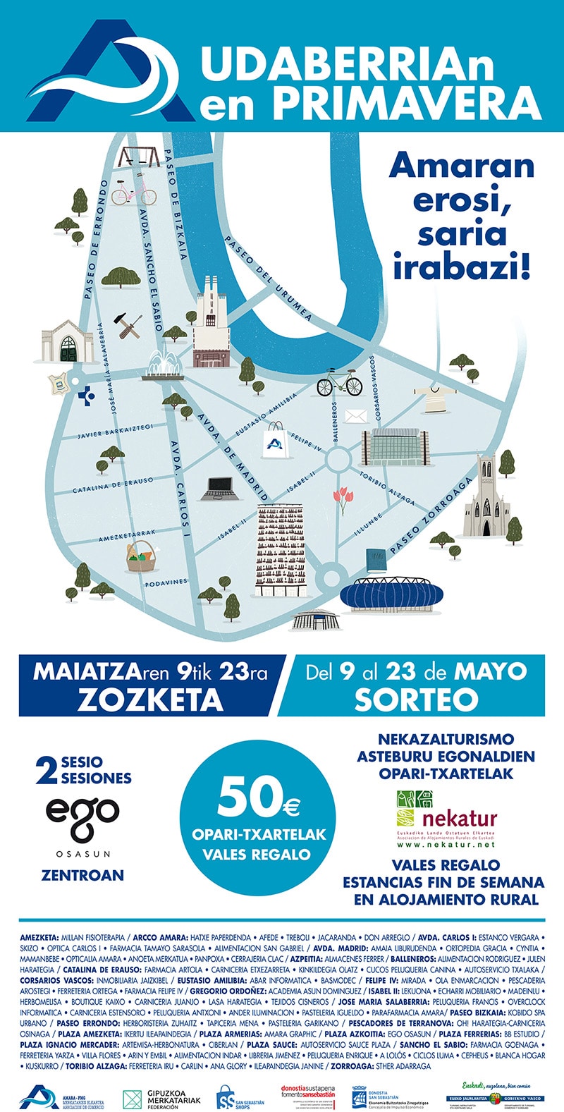 primavera Comprar en Amara tiene premio