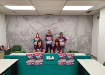 Nueva convocatoria de huelga por parte de ELA. Foto: ELA