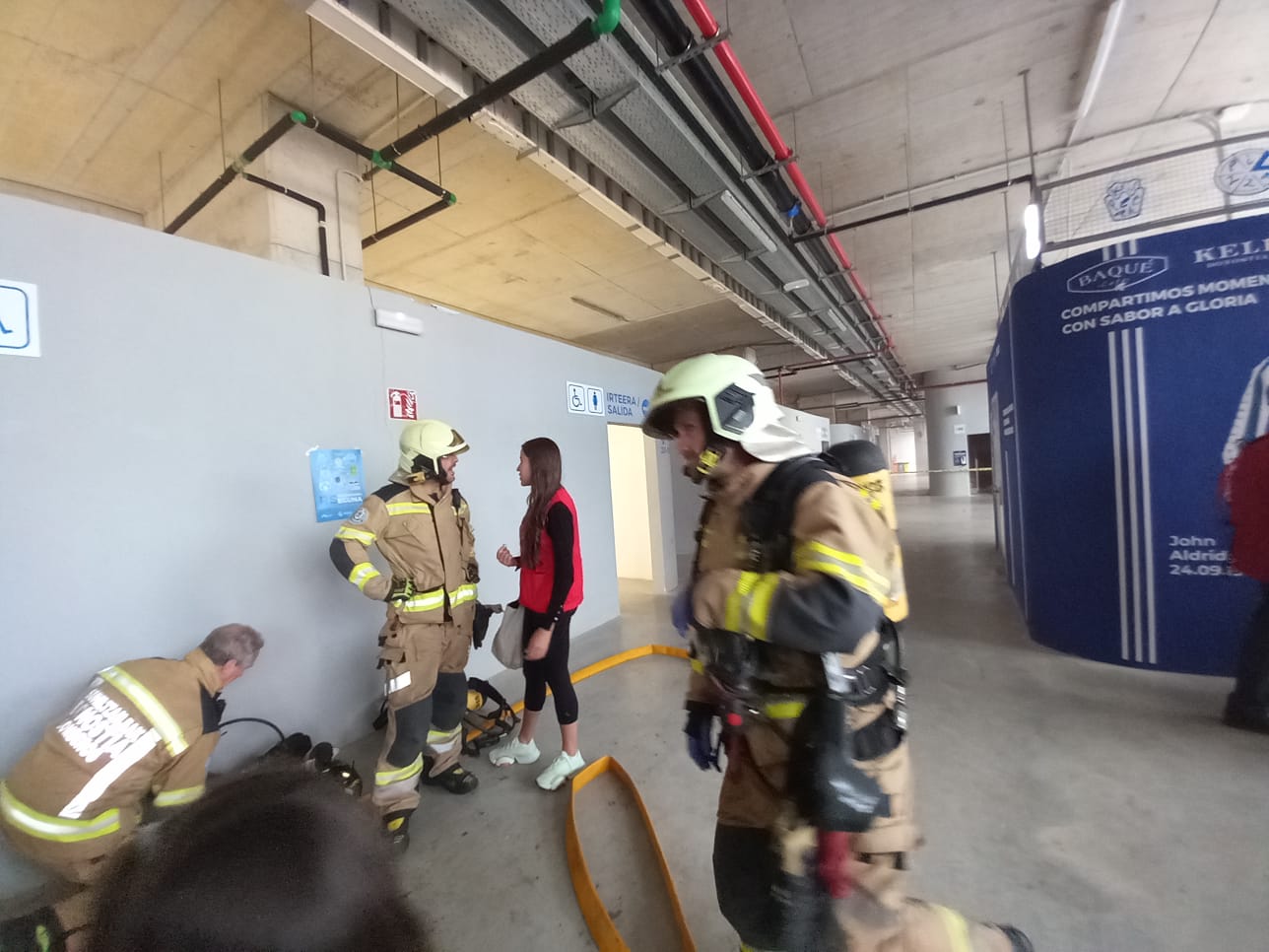 simulacro3 - Simulacro de emergencias en el Reale Arena