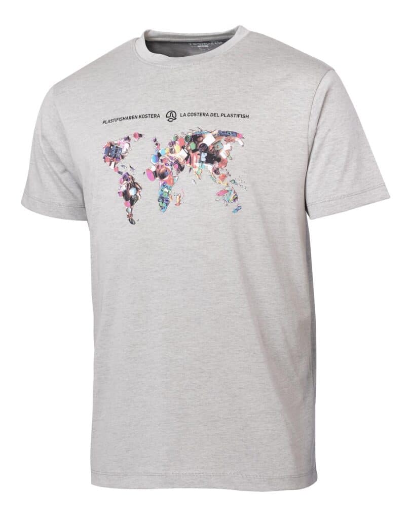 1207726 9030 1 CAMISETA PLASTIFISH M Ternua lanza una camiseta para reivindicar océanos libres de basura