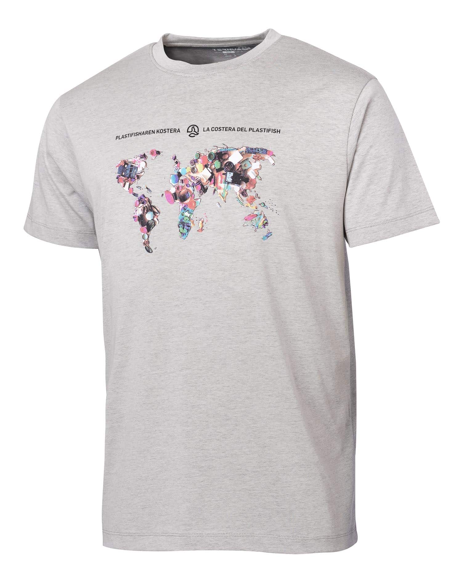 1207726 9030 1 CAMISETA PLASTIFISH M Ternua lanza una camiseta para reivindicar océanos libres de basura