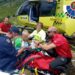 Rescate en el monte Izarraitz en Azpeitia. Foto: Ertzaintza