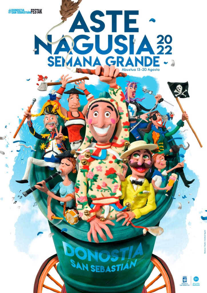 Ya hay cartel de la Semana Grande de San Sebastián 2 Cartel Semana Grande Ya hay cartel de la Semana Grande de San Sebastián