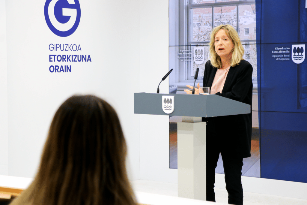 Eider Mendoza Diputación de Gipuzkoa aprueba las medidas fiscales para hacer frente a la situación económica