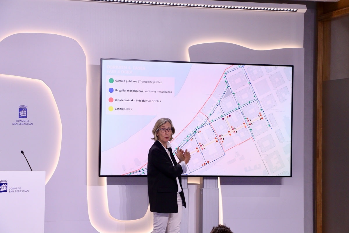 FaseArana Nuevos cambios en la movilidad por las obras del entorno de la Concha