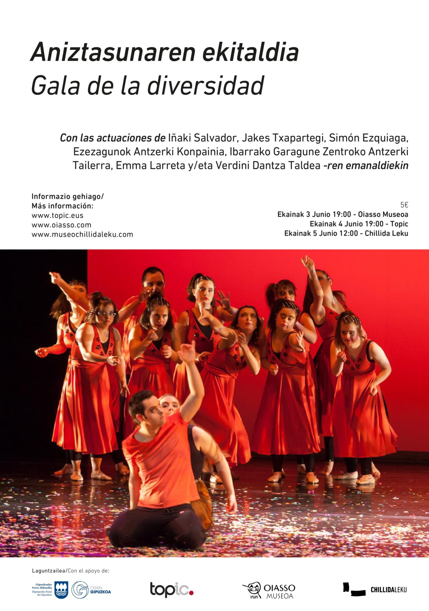 Chillida Leku acoge la Gala de la Diversidad junto con los museos Oiasso y TOPIC 1 Gala diversidad scaled Chillida Leku acoge la Gala de la Diversidad junto con los museos Oiasso y TOPIC