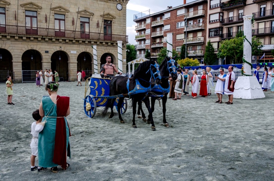 Dies Oiassonis: Irun ultima su gran festival romano del 14 al 17 de julio 1 Mercado Romano Dies Oiassonis: Irun ultima su gran festival romano del 14 al 17 de julio