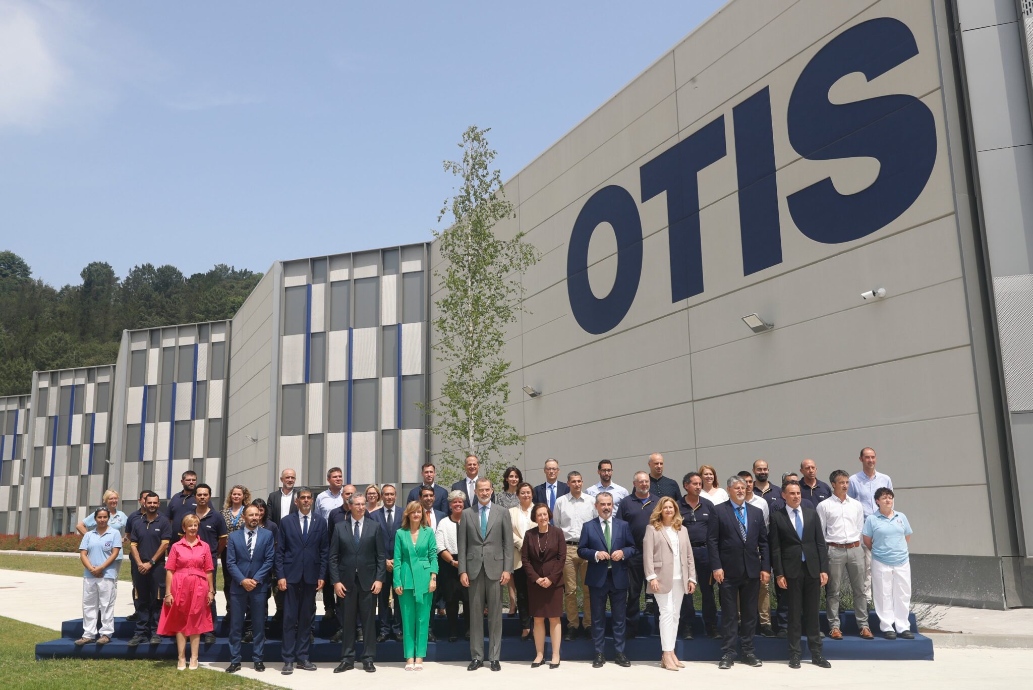 Felipe VI inaugura la nueva fábrica de Zardoya Otis en Donostia 1 OTIS scaled Felipe VI inaugura la nueva fábrica de Zardoya Otis en Donostia