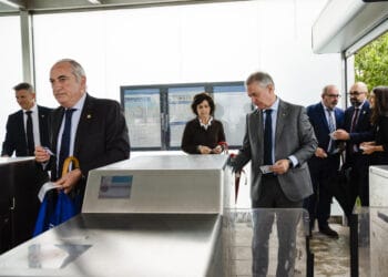 Inauguración del Centro de Intercambio Multimodal de Hendaya. Foto: Gobierno vasco