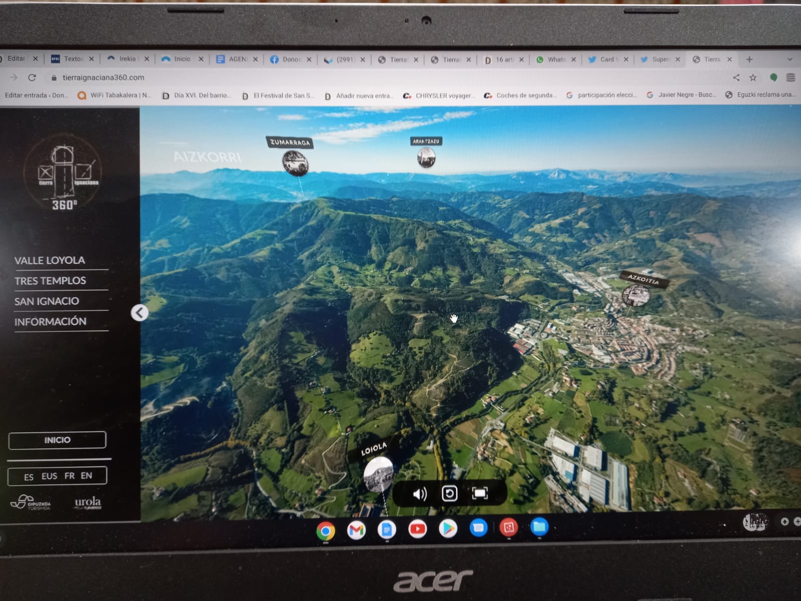 tierra ignaciana Viaje virtual por la Tierra Ignaciana