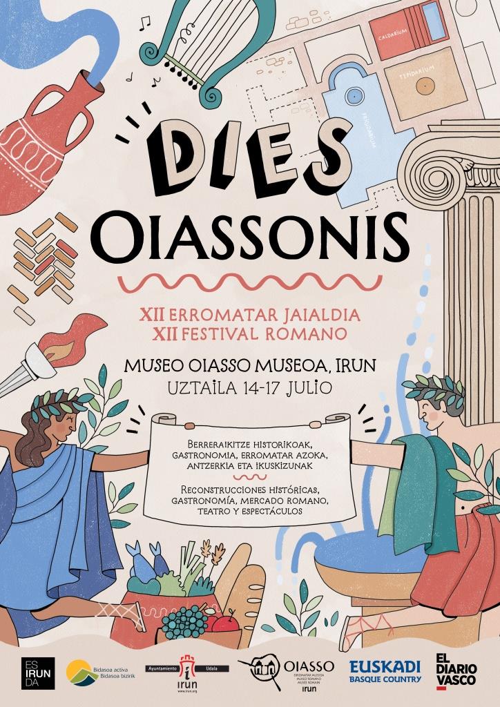 Dies Oiassonis - Irun volverá a ser Oiasso con un programa muy ambicioso (14-17 julio)