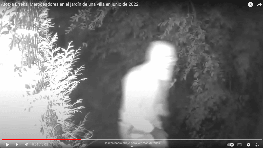 Screenshot 2022 07 01 08.13.47 Vídeo: Inquietud por la presencia de merodeadores en Atotxa Erreka
