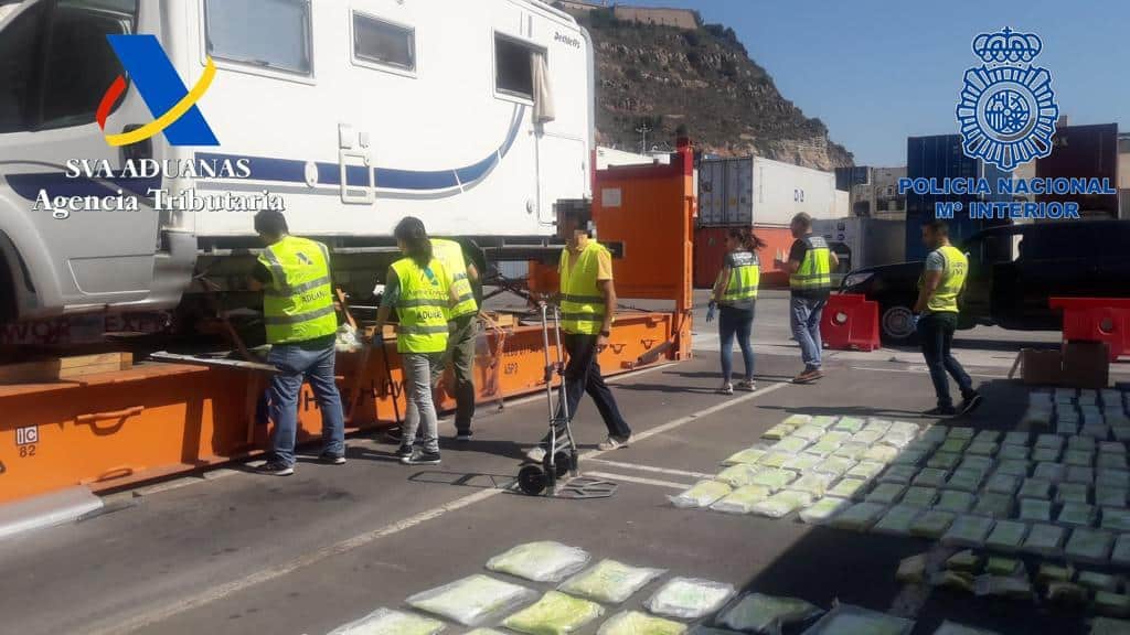 droga autocaravana Intervenida una autocaravana con 534 kilos de cocaína con destino a Euskadi