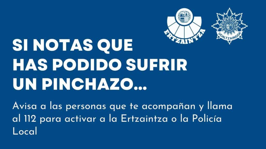 pinchazos La Ertzaintza investiga una docena de pinchazos a mujeres