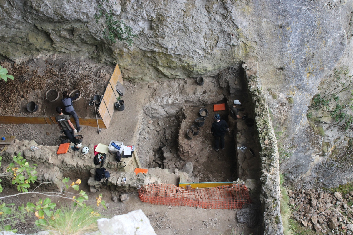 Aranzadi Adrian Aranzadi saca a la luz más hallazgos arqueológicos en San Adrián