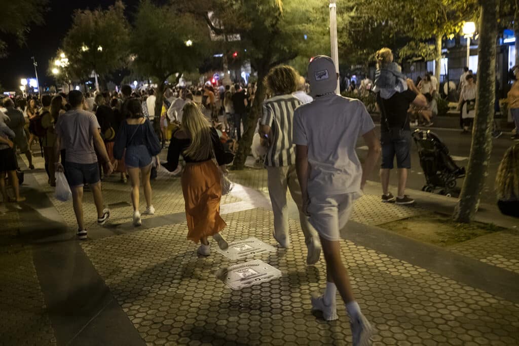 Un joven apuñalado en el Centro donostiarra y trasladado al hospital 5 DSCF0661 Un joven apuñalado en el Centro donostiarra y trasladado al hospital