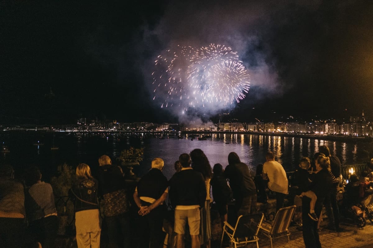 Scarsella3 (Fotos) Los fuegos italianos de Scarsella vuelven a ser los mejores en Donostia