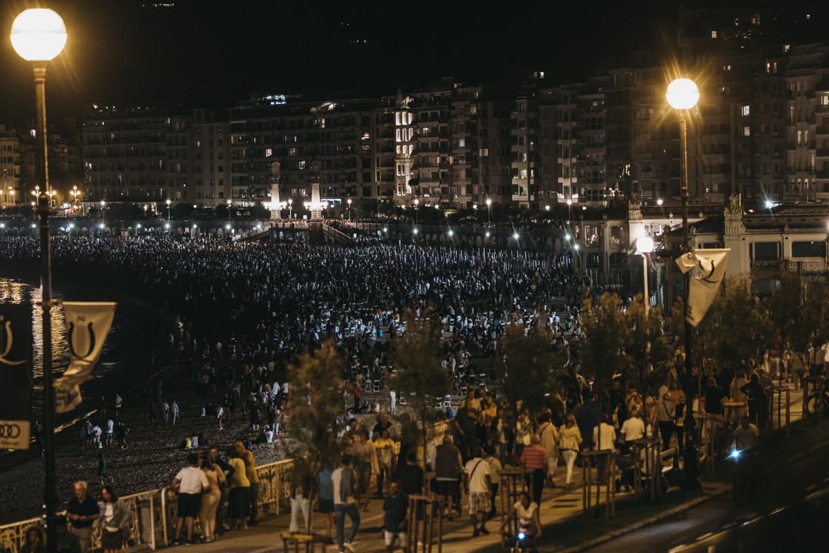 Scarsella4 (Fotos) Los fuegos italianos de Scarsella vuelven a ser los mejores en Donostia