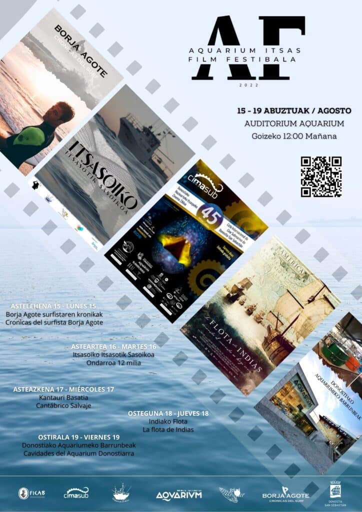poster final 1 El Aquarium donostiarra invita a un nuevo Itsas Film Festibala