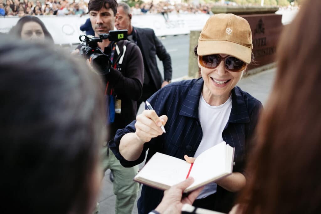 DSCF6033 Juliette Binoche, ya en San Sebastián para recoger el Premio Donostia