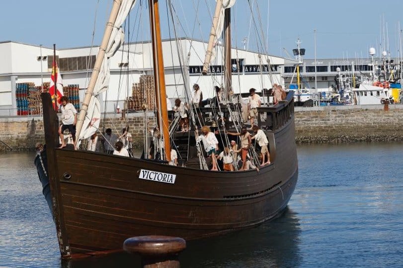 Desembarco8 - Getaria: la emoción del desembarco de Elcano 500 años después