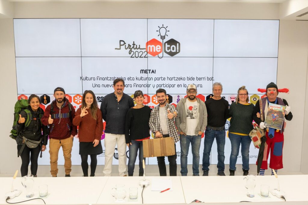 META22 Piztu META! 2022 invita a la ciudadanía de Gipuzkoa a impulsar 15 proyectos culturales