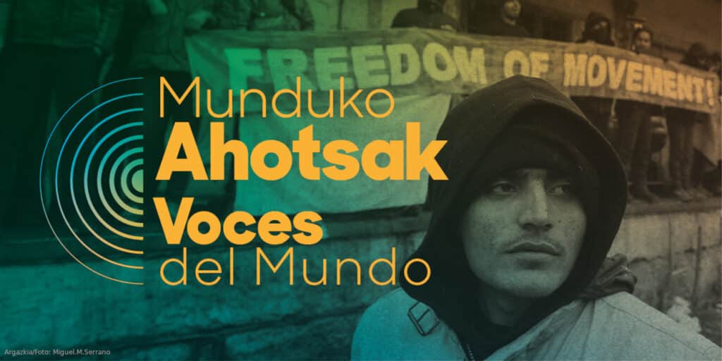 Munduko Ahotsak Podcast Un podcast de Donostia Kultura indagará en el mundo de la cooperación