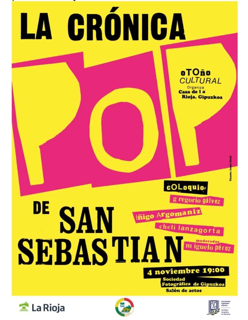 La Cronica 'La crónica pop' de San Sebastián en la Sociedad Fotográfica