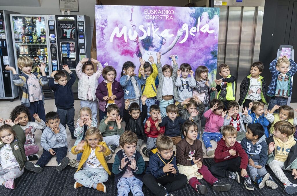 Musika gela 22 Cuatro producciones de Euskadiko Orkestra para Musika Gela