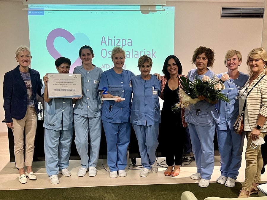 ReputacionMenni Arrasate: las enfermeras del Aita Menni, reconocidas a escala estatal