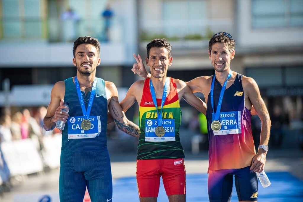Zurich1 Lamdassem y Loyo brillan en el Zurich Medio Maratón de San Sebastián